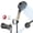 Matte Black, variant on Bathtub Faucet With Filtered Handheld Shower Head 6 Spray Modes From Rain To Powder Tub Spout Diverter 79" Extra Long Hose High Bath Sprayer Attachment(chrome)