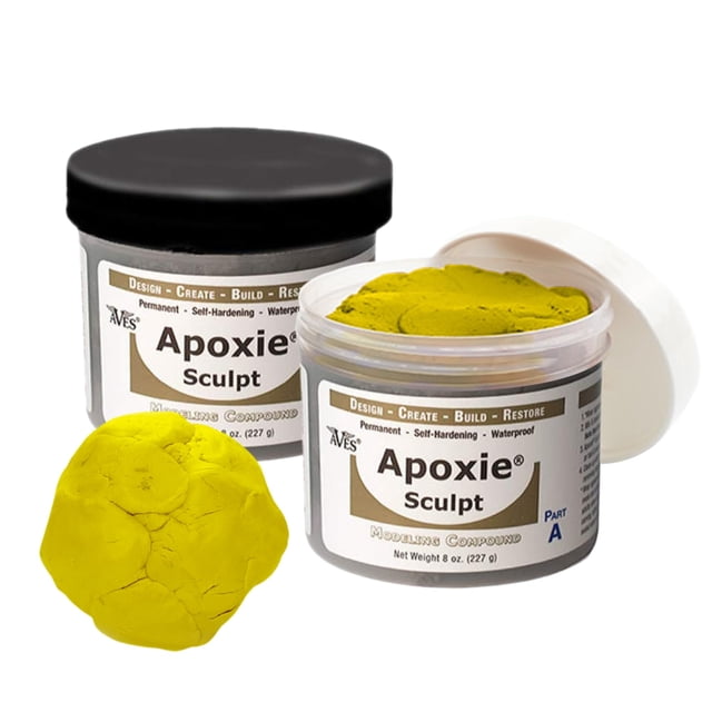 Compuesto para modelar Aves Apoxie Sculpt 1 lb amarillo