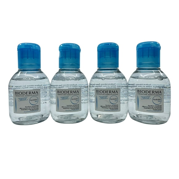 Bioderma Hydrabio H2O Moisturizing Micellar Water 3.33 OZ PACK OF 4