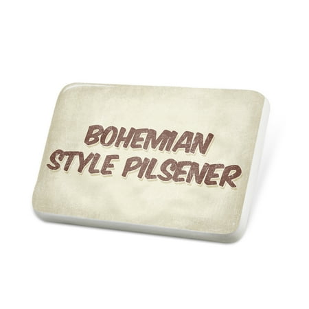 - Porcelein Pin Bohemian Style Pilsener Beer, Vintage style Lapel Badge – NEONBLOND