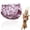 Light Pink, variant on Nallwabiu Reusable Hamster Diapers, Adjustable Small Pet Pants for Sugar Gliders, Ferrets, Rabbits & Squirrels, Washable Indoor Cage Travel Accessory