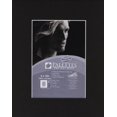 thumbnail image 1 of Palettes Pre-Cut Mat- Smooth Black 40.5cm x 51cm (16"x20") Inch (10.5x13.5 Inch Window), 1 of 4