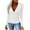 White, variant on vdgthytj Long Sleeve Shirts for Women Deep V Neck Casual Slim Fitted Basic Tee Tops Going out Dressy Blouses