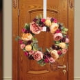 thumbnail image 3 of 5Pcs Wreath Hanger for Front Door Large Wreath Metal Hook for Christmas Wreath Over The Door Hanger-White, 3 of 6