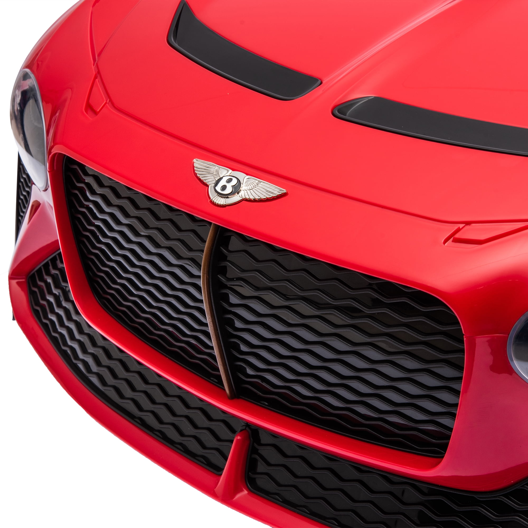 Resenkos Official Licensed Bentley Kids Ride on Car, 12V 7A Battery Powered Vehicle with Remote Control 3 Speeds MP3 USB, Red Resenkos Official Licensed Bentley Kids Ride on Car, 12V 7A Battery Powered Vehicle with Remote Control 3 Speeds MP3 USB, Red