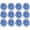 Light Blue, variant on PMU Decorative Confetti Gift Bows 4-1/4 Inch Large Royal Blue (12/Pkg) Pkg/1
