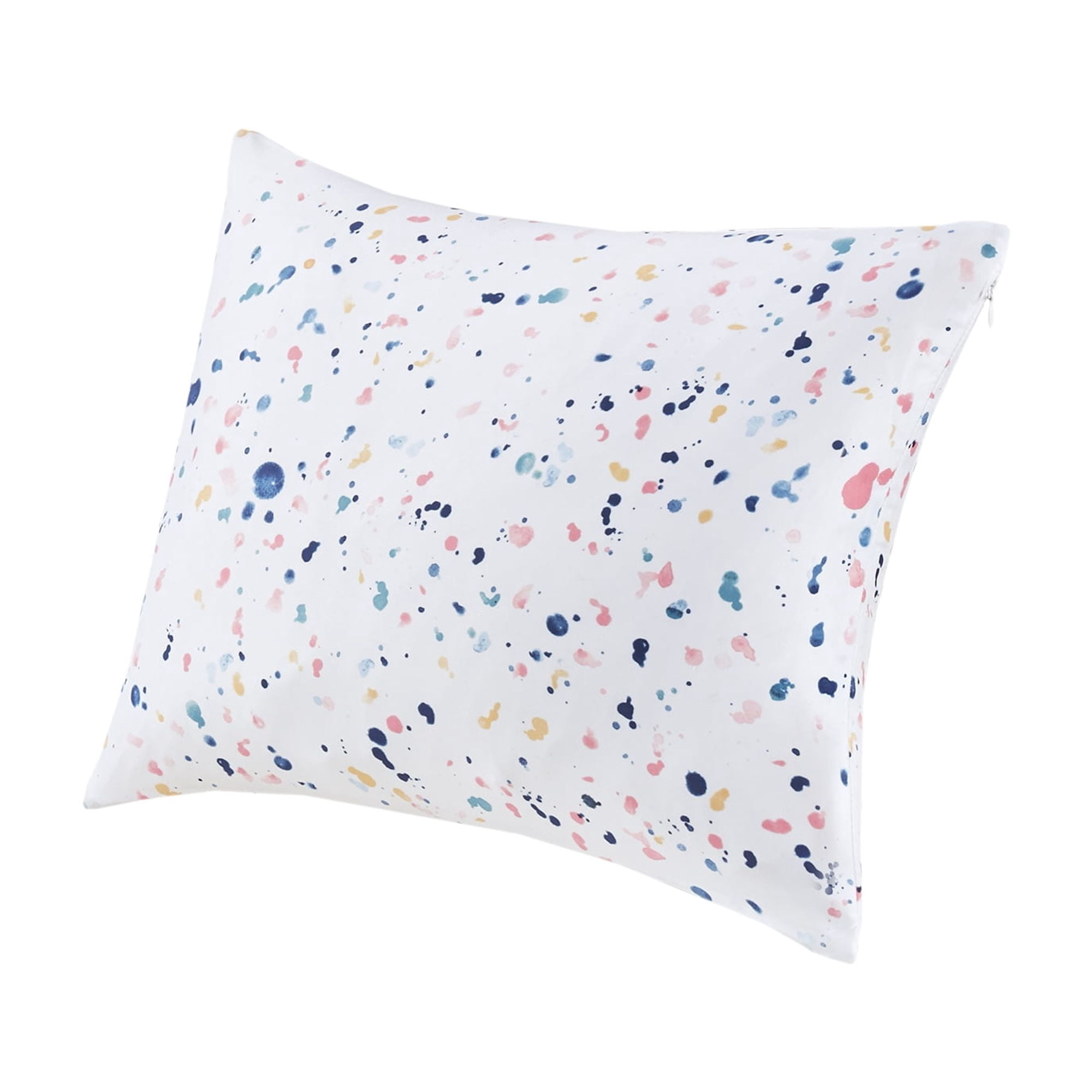 Mainstays Microfiber Travel Pillowcase Cover, Polka Dots, Zipper Closure, 15"x20", Designed for all ages