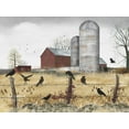 thumbnail image 2 of Jacobs, Billy 14x12 White Modern Wood Framed Museum Art Print Titled - Fall Gathering, 2 of 4