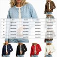 thumbnail image 3 of ZIXKCGDSE Women's Lightweight Knit Cardigan Cute Soft Button-Down Sweater Versatile Fall Tops Size 3XL, 3 of 4