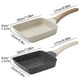 thumbnail image 3 of Sartn Cuadrada Antiadherente De 20 Cm, De Hierro Fundido, Para Cocinar Huevos, Frer El Desayuno Y Servir Comidas Familiares, 1 Unidad, Color Negro, Ukhbmc, 3 of 8