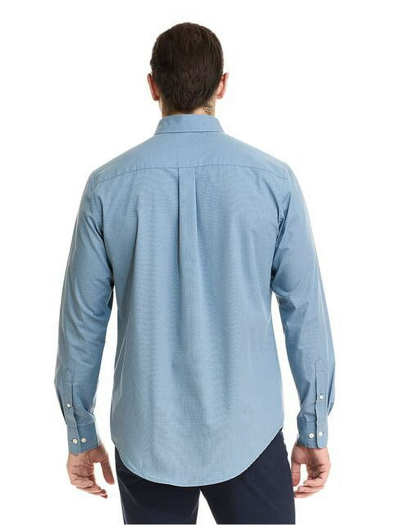 slim fit dress slacks Performance Dress Shirts for Men – Moisture Wicking, Wrinkle Free M / main image 1
