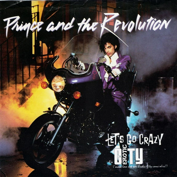 Prince And The Revolution – Let's Go Crazy / Erotic City (7" 45RPM Vinyl) (New)
