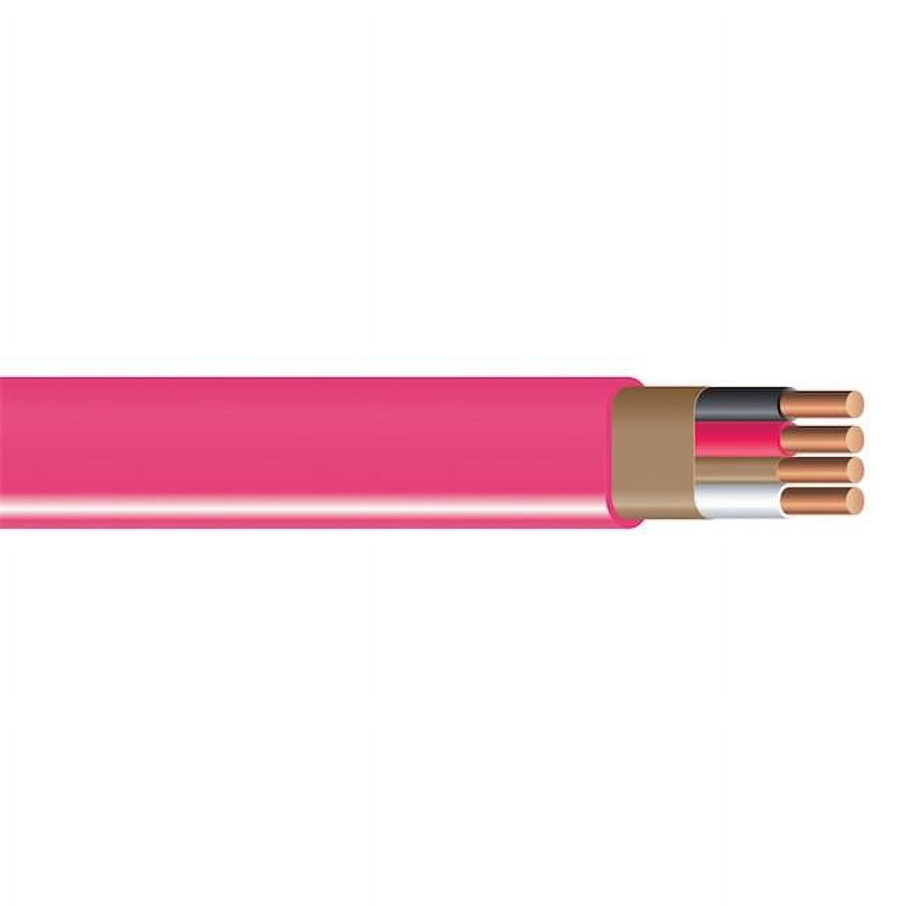 Southwire 100 ft. 10-3G NM-B Copper Building Wire, Pink