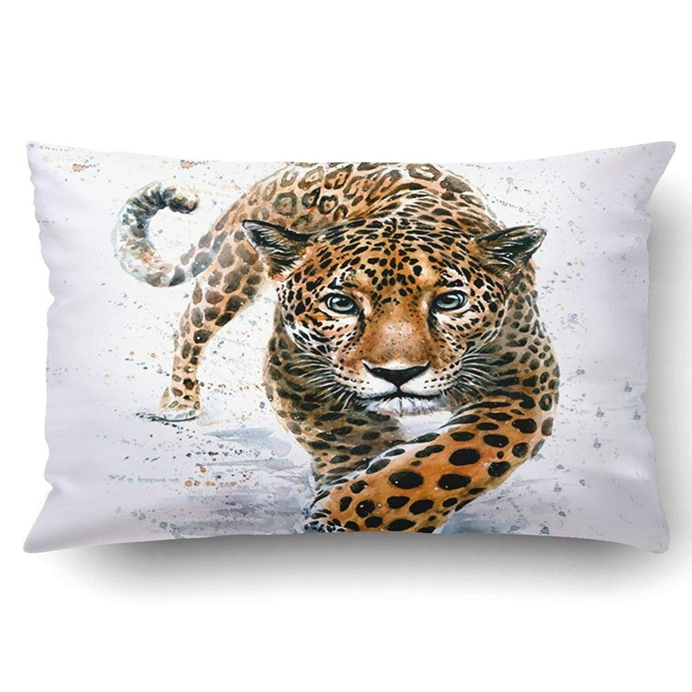 WOPOP Jaguar Pillowcase Pillow Cushion Cover 20x30 inch