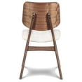 thumbnail image 6 of Drevy -Century Modern Oscar Oval Back Dining Chair, Set of Two, Walnut Brown, 6 of 8