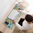 thumbnail image 3 of Long Mouse Pads for Desk,Multicolor Ethnic Floral Pattern Desk Mats on Top Of Desks, Desk Mouse Pad Extra Large with 3mm Non-Slip Base and Stitched Edge for Gaming,Office,Work,Home 31.5"x11.8", 3 of 6