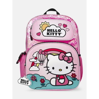 hello kitty full size backpack Sanrio by Hello Kitty Unisex Backpack with Hoodie, Black