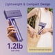 thumbnail image 5 of Vaporizador portátil de viaje para ropa – Vaporizador de mano para arrugas de ropa de tela, vaporizador giratorio de calentamiento rápido de 15 s, mini plancha de vapor ligera de 1200 W para el hogar,, 5 of 5