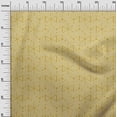thumbnail image 3 of oneOone Georgette Viscose Yellow Fabric Geometric Craft Projects Decor Fabric Printed By The Yard 42 Inch Wide, 3 of 4