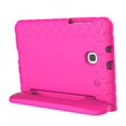 thumbnail image 4 of Samsung Tablet IPad Case Galaxy Tab A 8.0 Skin Cover Handheld Protective Silicone Gel with Kickstand handle Pink, 4 of 4