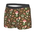 thumbnail image 2 of Bingfone Mushrooms and Autumn Men's Underwear - Casual Stretch Boxer Briefs-X-Large, 2 of 9