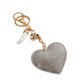 thumbnail image 1 of Llavero colgante en forma de corazón Minnieouse metal duradero y de moda blanco, 1 of 6