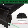 thumbnail image 2 of Aquarium Cooling Fan Fish Tank Cold Wind Chiller Adjustable 2 Level Wind, 2 of 7