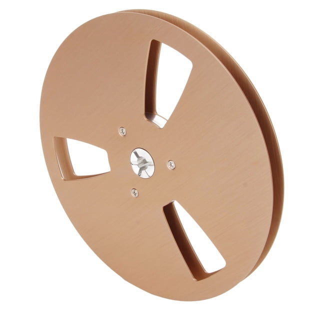 Carrete De Recogida Vacío, Carrete Vacío De Alta Resistencia 1/4 7 Pulgadas 3 Orificios Pieza De La Máquina De Apertura Universal Para Reproductor De Cinta De Carrete A Carrete