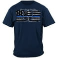 thumbnail image 6 of Blue Lives Matter Law Enforcement 100% Cotton Navy Long Sleeves T-Shirt Small, 6 of 7