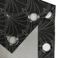 thumbnail image 4 of Ambesonne Grommet Curtain, , 50"x72", Charcoal Grey White, 4 of 5