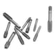 thumbnail image 4 of Herramienta Para Roscar Roscas De Tornillo, HSS 4 Flautas Rectas Juego De Machos De Roscar Manual De 10 Piezas Para Metal Para Plástico Para Madera, 4 of 7
