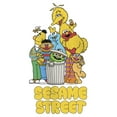 thumbnail image 2 of Girl's Sesame Street Graffiti Logo Group Shot Graphic T-Shirt, 2 of 4
