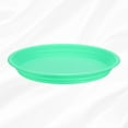 thumbnail image 3 of Bandeja de goteo redonda de plástico Uxcell de 10.5" para macetas, verde, 3 of 7