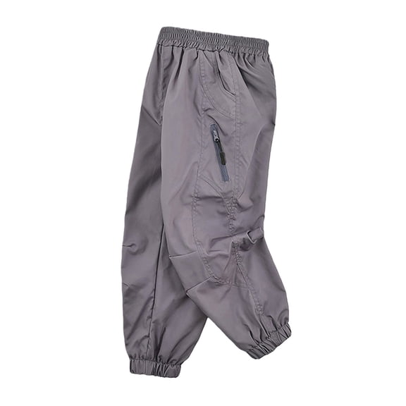 YunPes Kids Boys Girls Snow Pants Waterproof Fleece Lined Ski Pants Winter Hiking Rain Trouser Sherpa Joggers Thick Warm Sweatpants