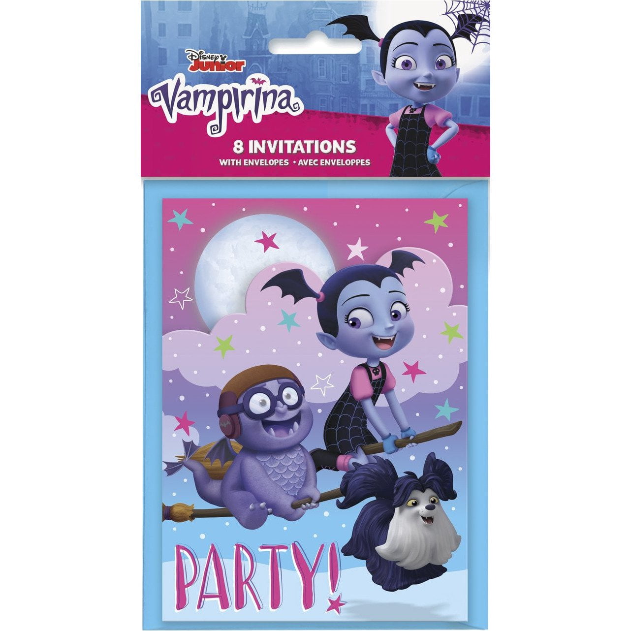 Disney Vampirina Invitations (8 Per Package)