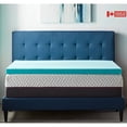 thumbnail image 1 of ViscoLogic 2 Inch Gel Memory Foam Mattress Topper, Full /Double Mattress Topper, 1 of 5
