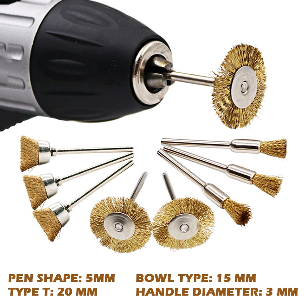 20Pcs Steel 0.98" Wire Wheel Cup Rust Brushes Set for Power Rotary Drill Tool 20Pcs Steel 0.98" Wire Wheel Cup Rust Brushes Set for Power Rotary Drill Tool