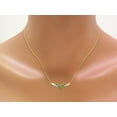 thumbnail image 2 of *RYLOS Simply Elegant Beautiful Green Emerald & Diamond Necklace - May Birthstone*, 2 of 4