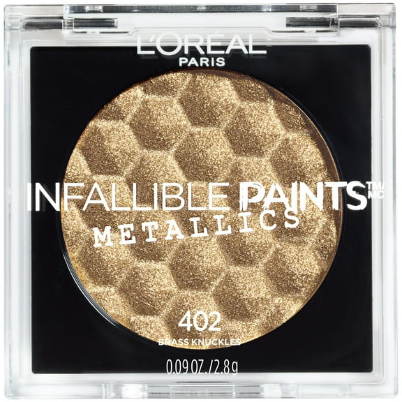 L'Oreal Paris Infallible Paints Eyeshadow Metallics, Brass Knuckles