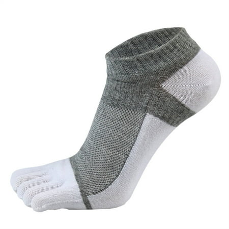 

Men Fashion Breathable Five-Toe Sock Sports Socks Low Tube Home Socks