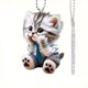 thumbnail image 2 of Adorno Colgante para Espejo de Coches Xihbxyly Diseño de Gatos Decoración para El Interior, 2 of 6