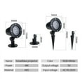 thumbnail image 3 of Snowflake Projection Lights Outdoor Lights LED Lights Light String, 3 of 5