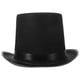 thumbnail image 1 of Sombrero de mago Sombreros de Lincoln Sombrero de copa Sombrero de mago Fiesta de disfraces Accesorio (Negro), 1 of 6