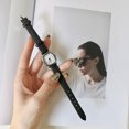 thumbnail image 3 of Reloj cuadrado para mujer para estudiantes de secundaria, temperamento simple de Harajuku, esfera pequeña, estilo artístico retro Mori Girl, 3 of 5