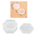 thumbnail image 4 of Youkk Durable Box Resin Mold Mould Flower Molds DIY -Shape Cake hexagon 1Set, 4 of 6