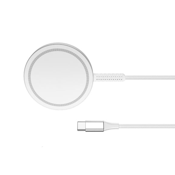 Magnetic Charging Dock Portable Round Charger Pad for Phone 16 15 14 13