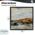 thumbnail image 4 of Stupell Industries Modern American West Distortion Black Floating Frame Canvas Art, 18 x 18, by Silvia Vassileva, 4 of 8