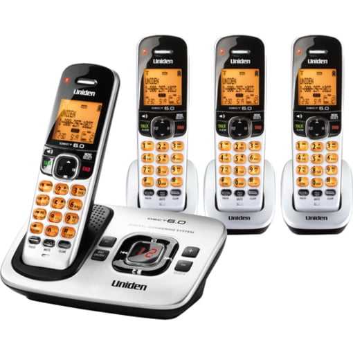 Vtech CS6429-4 4 Handset Expandable Cordless Phone System DECT 6.0 