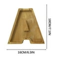 thumbnail image 3 of Hucha de madera con frontal de cristal | Hucha infantil | Alcancía transparente | Decoración para el hogar y herramienta de educación financiera | Decoración para escritorio o estantería, 3 of 6