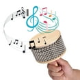 thumbnail image 4 of Yeacher Wooden Cabasa Percussion Musical Instrument Metal Beaded Chain & Cylinder Pop Hand Shaker for Classroom Band Medium Size, 4 of 6